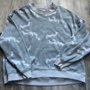 AE Oversized Camo Sweatshirt